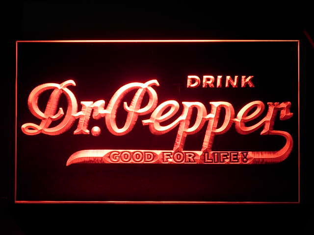 Dr Pepper GOOD FOR LIFE Neon Light Sign
